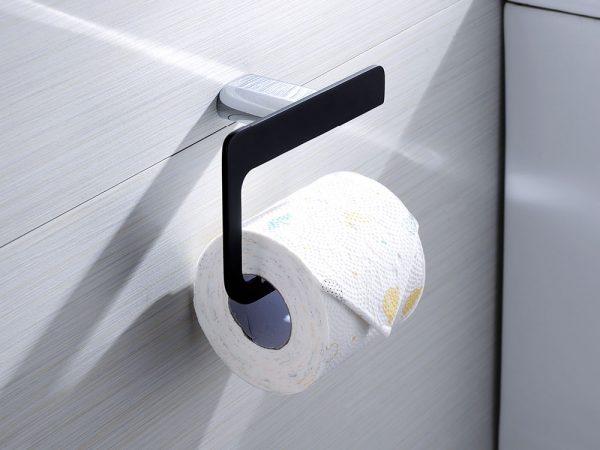LINCOLN Mixed Finish Toilet Roll Holder 86003