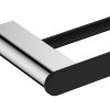 LINCOLN Mixed Finish Towel Rail, Double 600 86008600
