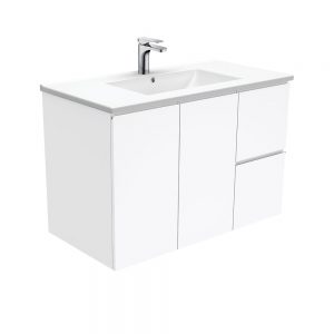 Fienza Dolce 900 + Fingerpull Wall-hung Vanity TCL90F