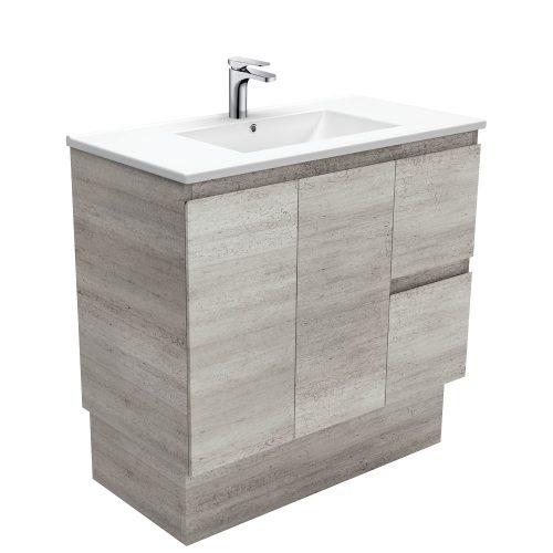 Fienza Dolce 900 + Industrial Edge Vanity TCL90XK Nuspace Homes