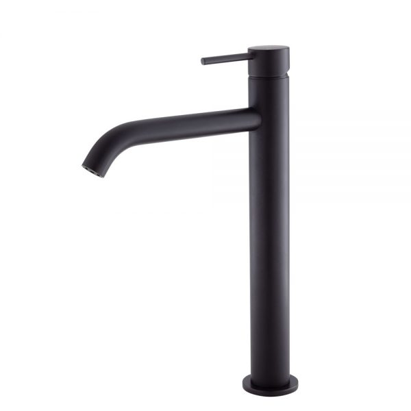 Fienza Kaya Tall Basin Mixer, Matte Black 228107B