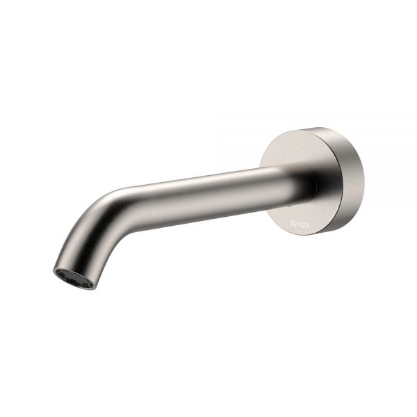 Fienza Kaya Basin/Bath Outlet, 180mm, Brushed Nickel 228115BN