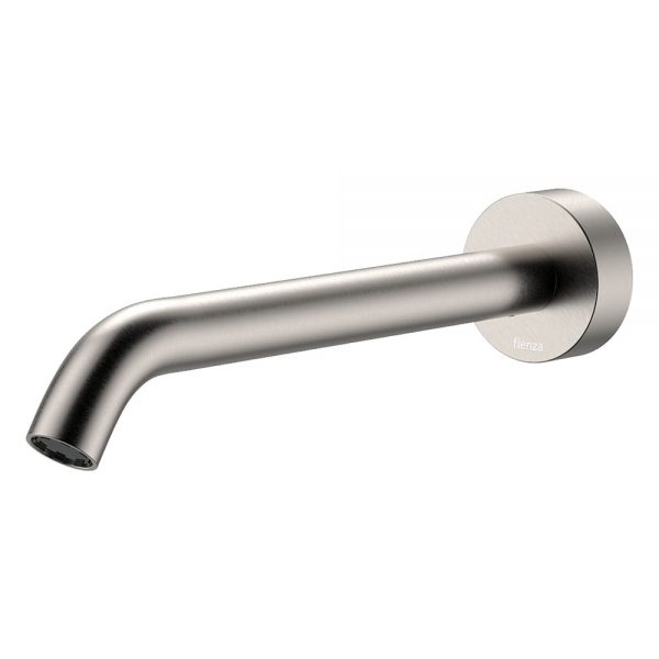 Fienza Kaya Basin/Bath Outlet, 220mm, Brushed Nickel 228116BN