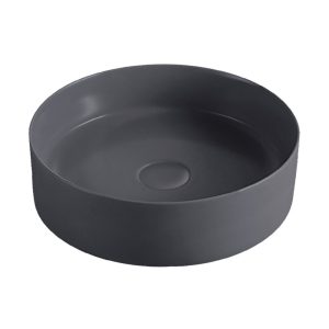 Fienza Reba Above Counter Basin, Matte Dark Grey