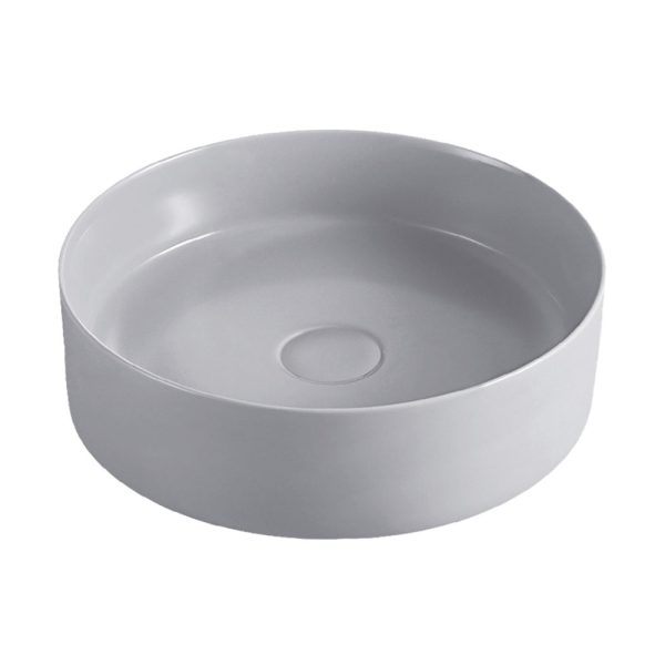 Fienza Reba Above Counter Basin, Matte Light Grey RB3134LG