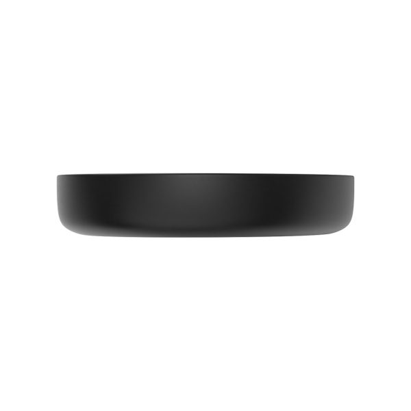 Fienza Pebble Medium Above Counter Basin, Matte Black