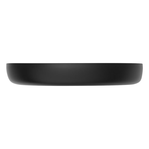 Fienza Pebble Large Above Counter Basin, Matte Black