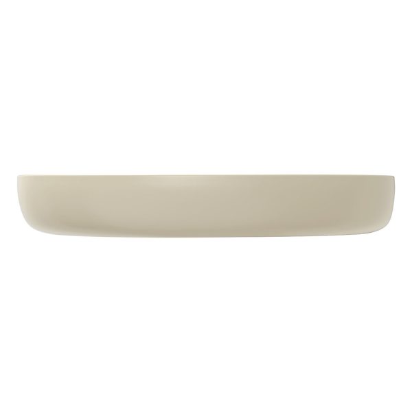 Fienza Pebble Large Above Counter Basin, Matte Khaki