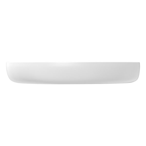 Fienza Pebble Large Above Counter Basin, Matte White