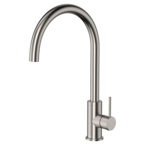 Fienza Kaya Sink Mixer, Brushed Nickel 228105BN