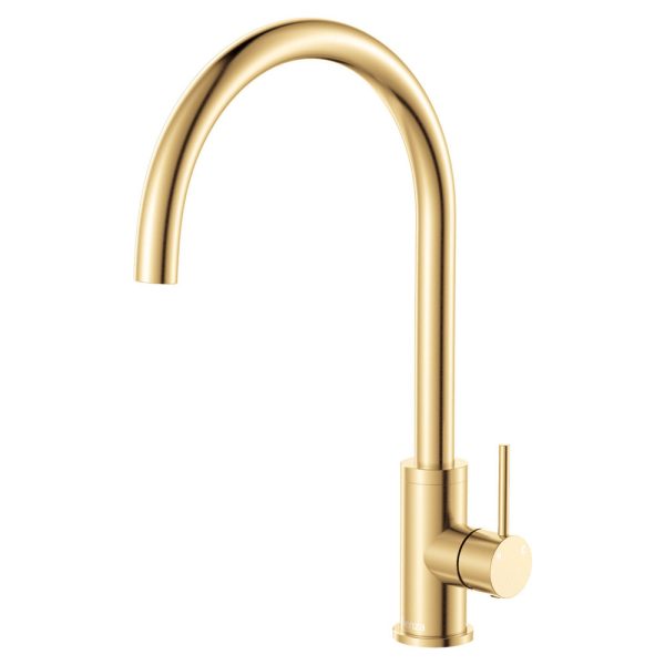 Fienza Kaya Sink Mixer, Urban Brass 228105UB