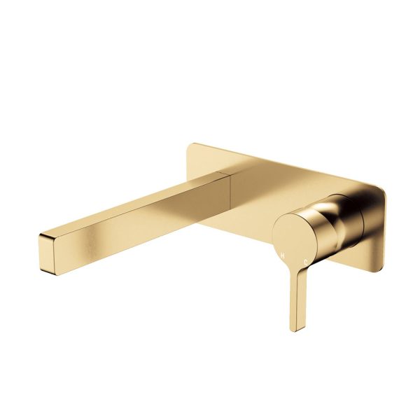 Fienza Sansa Wall Bath Mixer Set, Urban Brass 229104UB