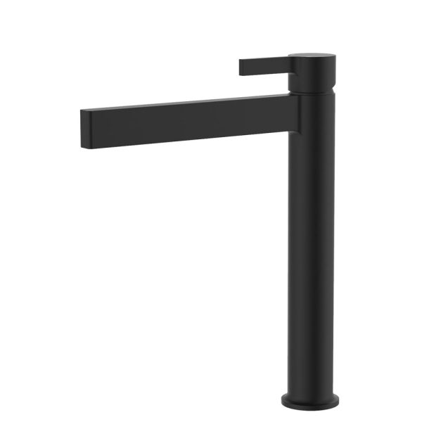 Fienza Sansa Tall Basin Mixer, Matte Black 229107B