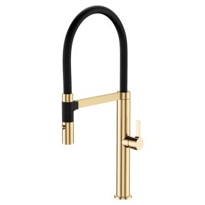 Fienza Sansa Pull Down Sink Mixer, Urban Brass 229109UB