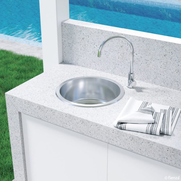 Fienza Tiva Round Kitchen Sink 68103