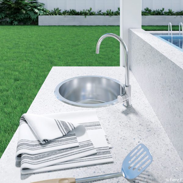 Fienza Tiva Round Kitchen Sink 68103