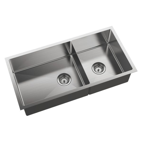 Fienza Hana 40L/27L Double Kitchen Sink 68406