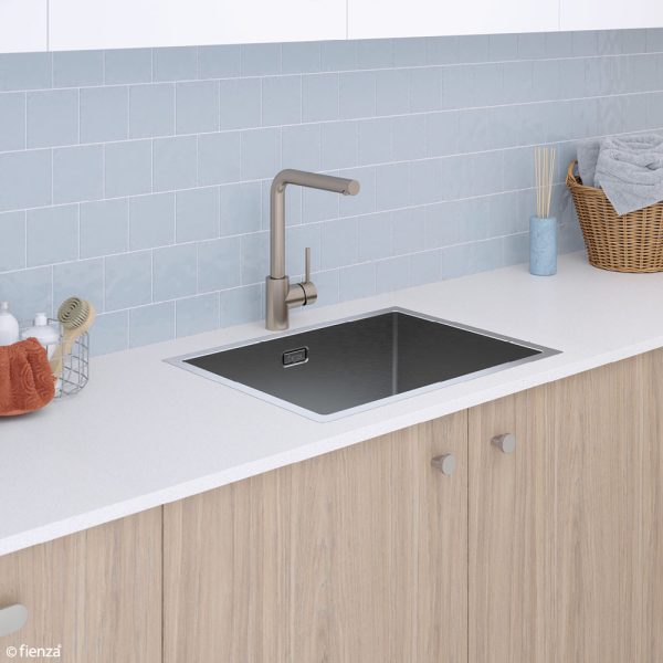 Fienza Hana 50L Laundry Sink with Overflow 68501