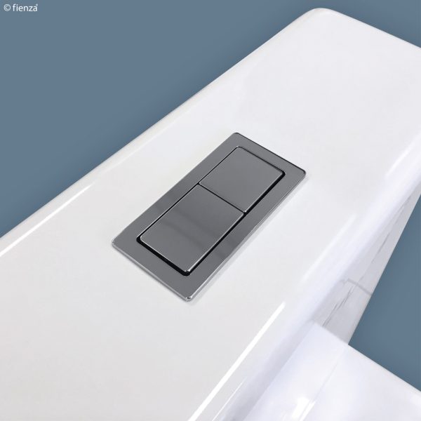 Fienza Rectangular Chrome Flush Buttons 200754