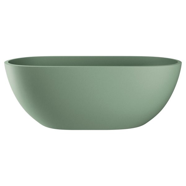 Fienza Jada Concrete Bath, Sage FC12SG