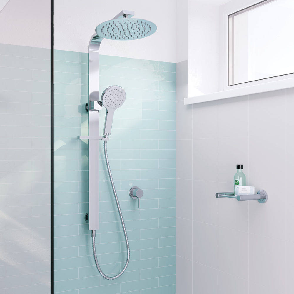 Kaya Deluxe Twin Shower, Chrome 455119 - Image 2