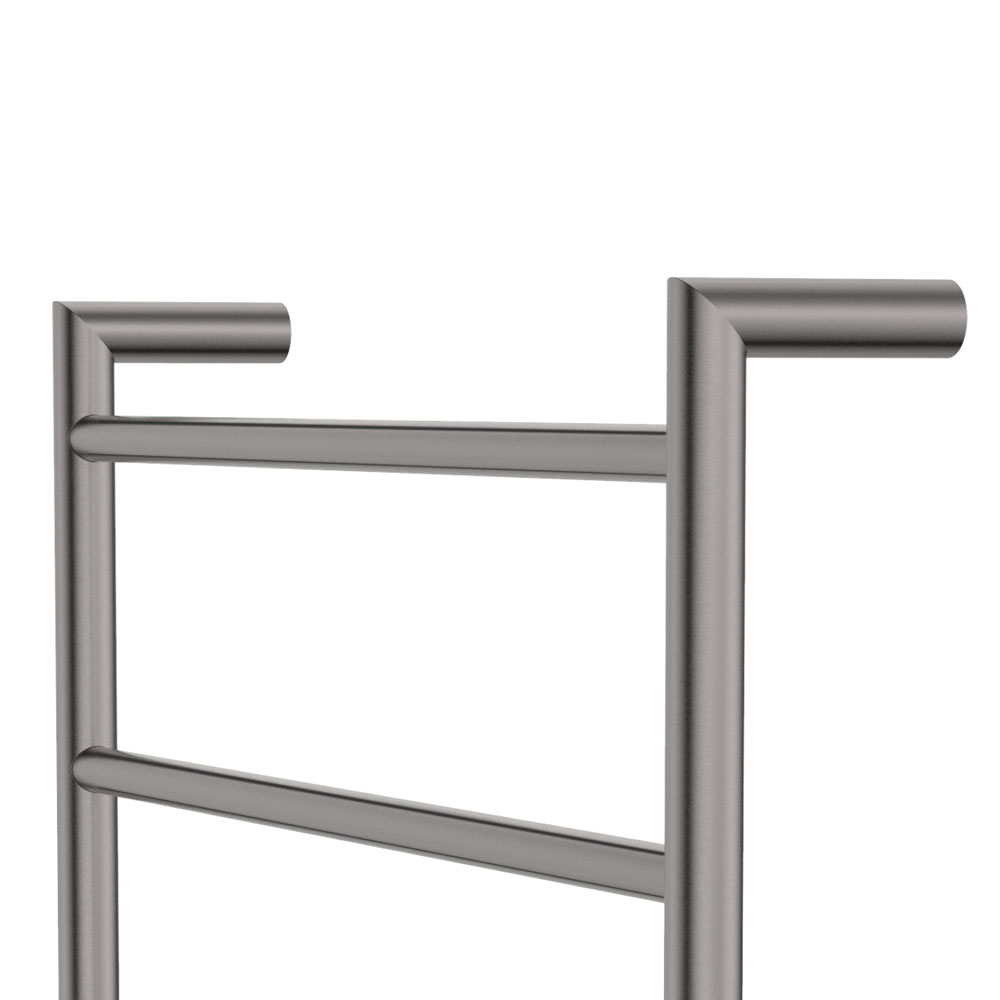 Kaya Heated Towel Rail, 600 x 1200mm, Gun Metal 82860120GM - Image 5