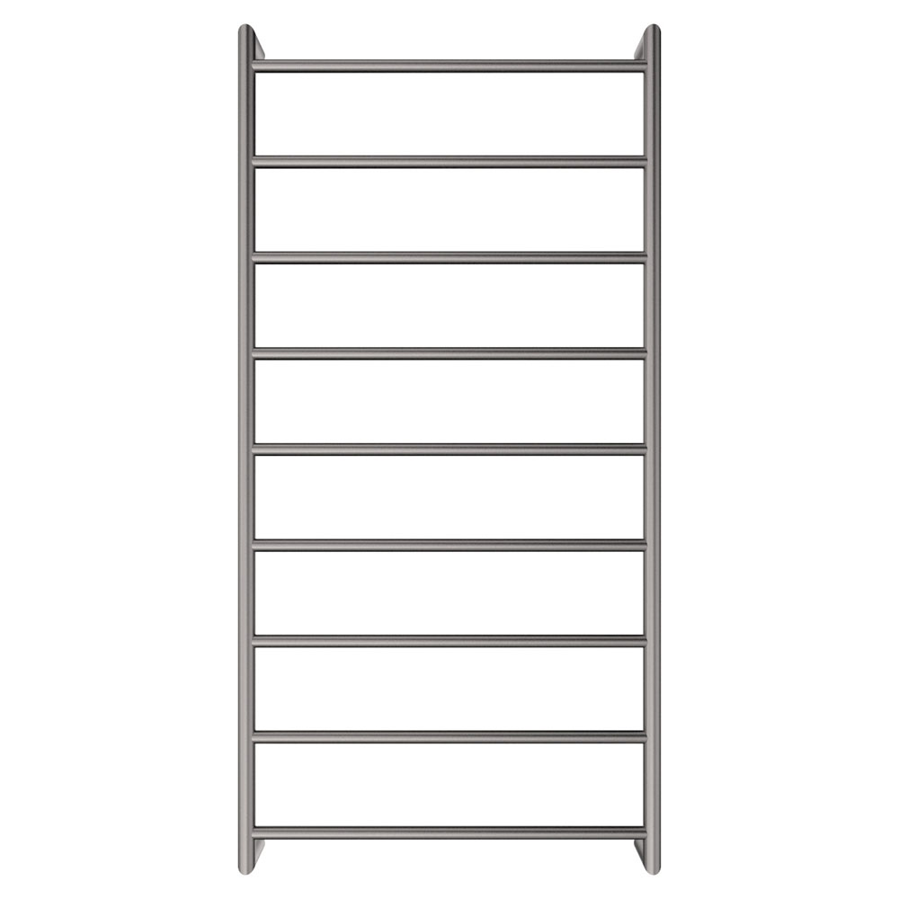 Kaya Heated Towel Rail, 600 x 1200mm, Gun Metal 82860120GM - Image 2