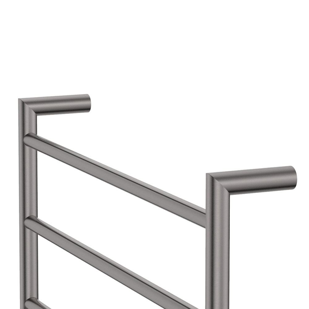 Kaya Heated Towel Rail, 600 x 450mm, Gun Metal 8286045GM - Image 2