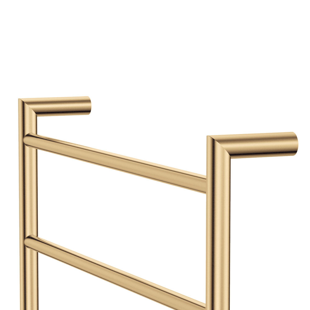 Kaya Heated Towel Rail, 600 x 800mm, Urban Brass 8286080UB - Image 2