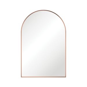 Arch Brushed Copper Framed Mirror FMA6090CO