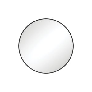 Reba Matte Black Framed Mirror, 600mm FMR60B