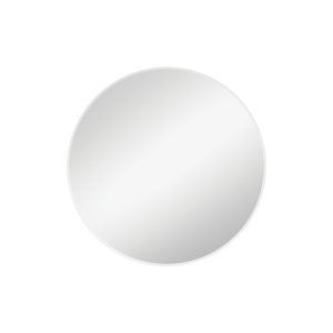 Reba Matte White Framed Mirror, 600mm FMR60W