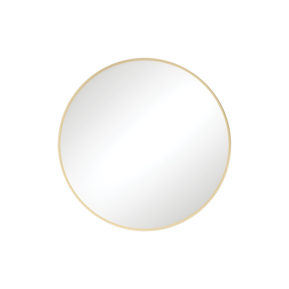 Reba Urban Brass Framed Mirror, 600mm FMR60UB