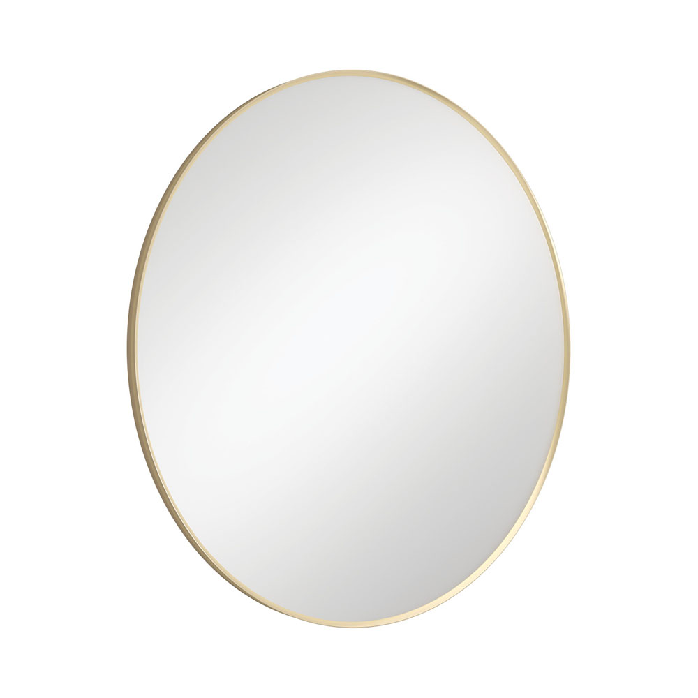 Reba Urban Brass Framed Mirror, 800mm FMR80UB - Image 2