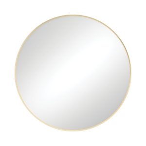 Reba Urban Brass Framed Mirror, 800mm FMR80UB