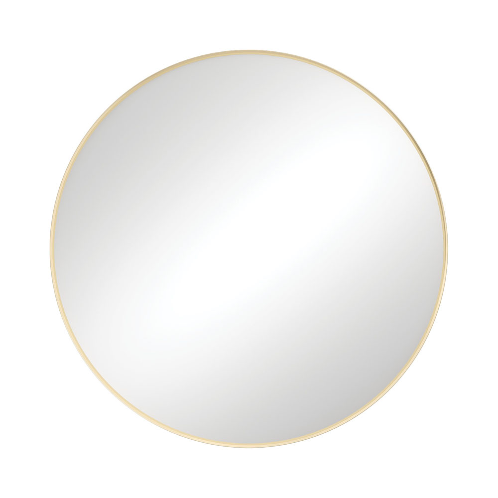 Reba Urban Brass Framed Mirror, 800mm FMR80UB