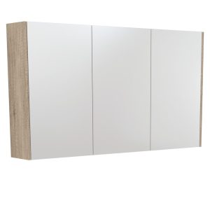 1200 Mirror Cabinet with Scandi Oak Side Panels PSC1200S