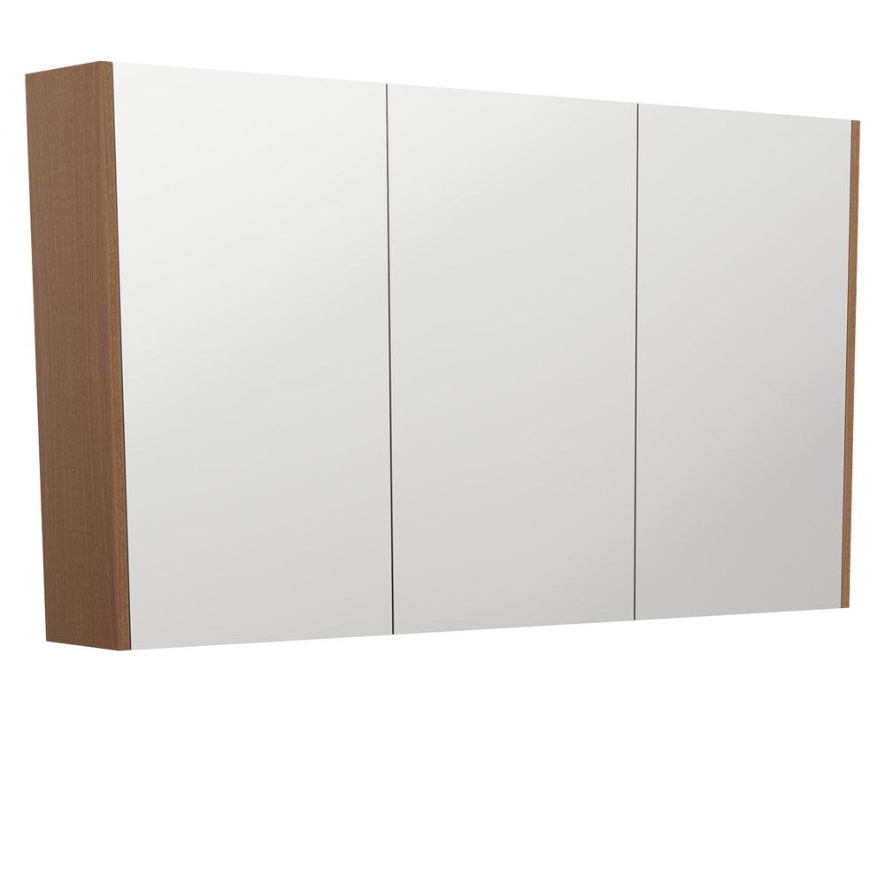 1200 Mirror Cabinet with Walnut Side Panels PSC1200WA
