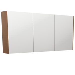 1500 Mirror Cabinet with Walnut Side Panels PSC1500WA