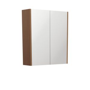 600 Mirror Cabinet with Walnut Side Panels PSC600WA