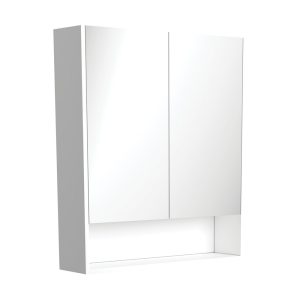 750 Mirror Cabinet with Display Shelf, Gloss White PSC750SW
