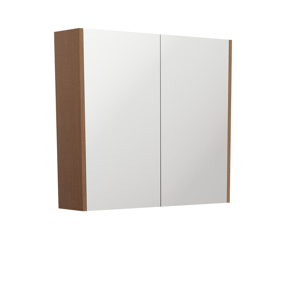 750 Mirror Cabinet with Walnut Side Panels PSC750WA