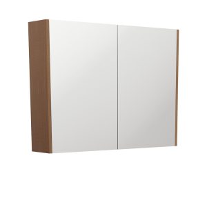900 Mirror Cabinet with Walnut Side Panels PSC900WA