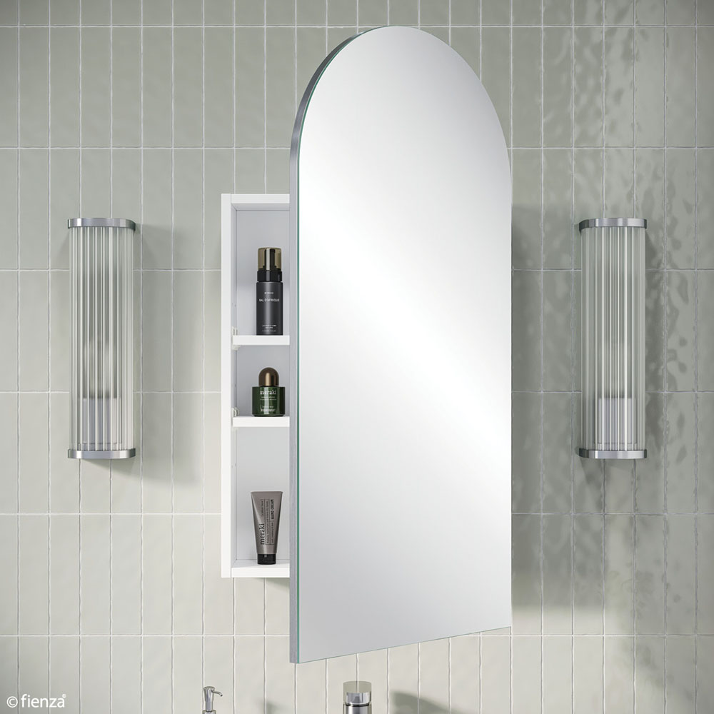 Arch Mirror Cabinet, 450 x 900mm PSH450ARCH - Image 4