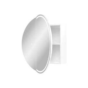 Round Split LED Mirror Cabinet PSH750R-LED-S