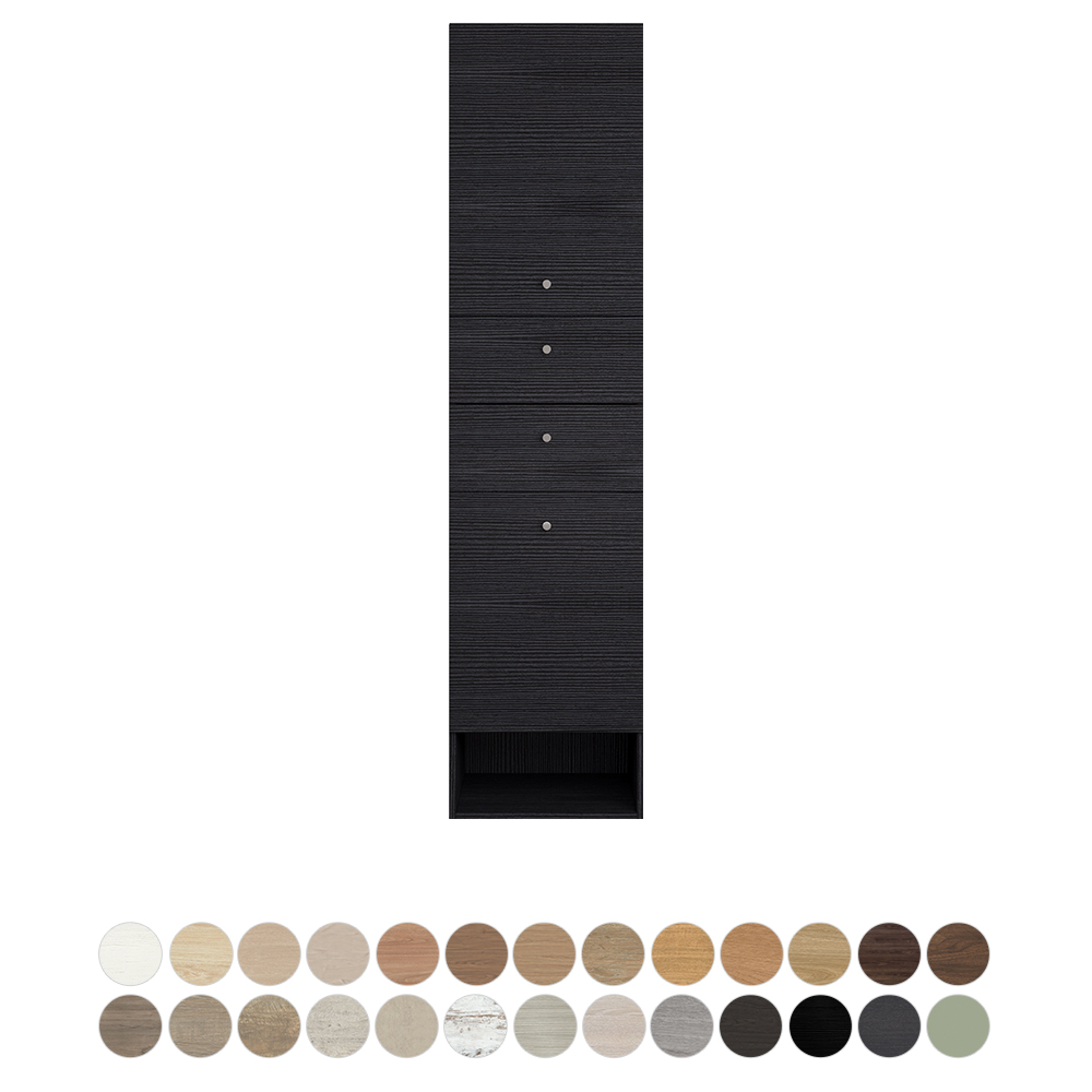 Kassi Wall-Hung Tallboy Cabinet KTBW - Image 2