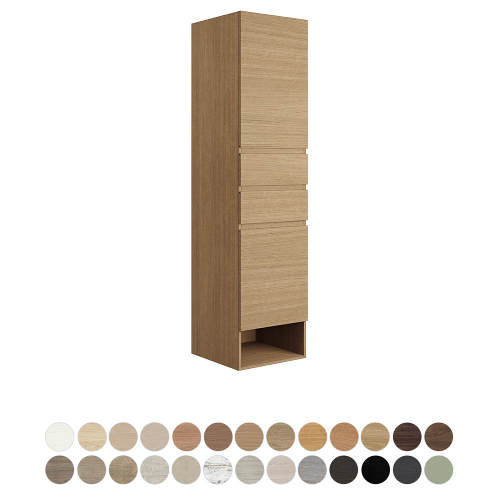 Kassi Wall-Hung Tallboy Cabinet KTBW - Image 4