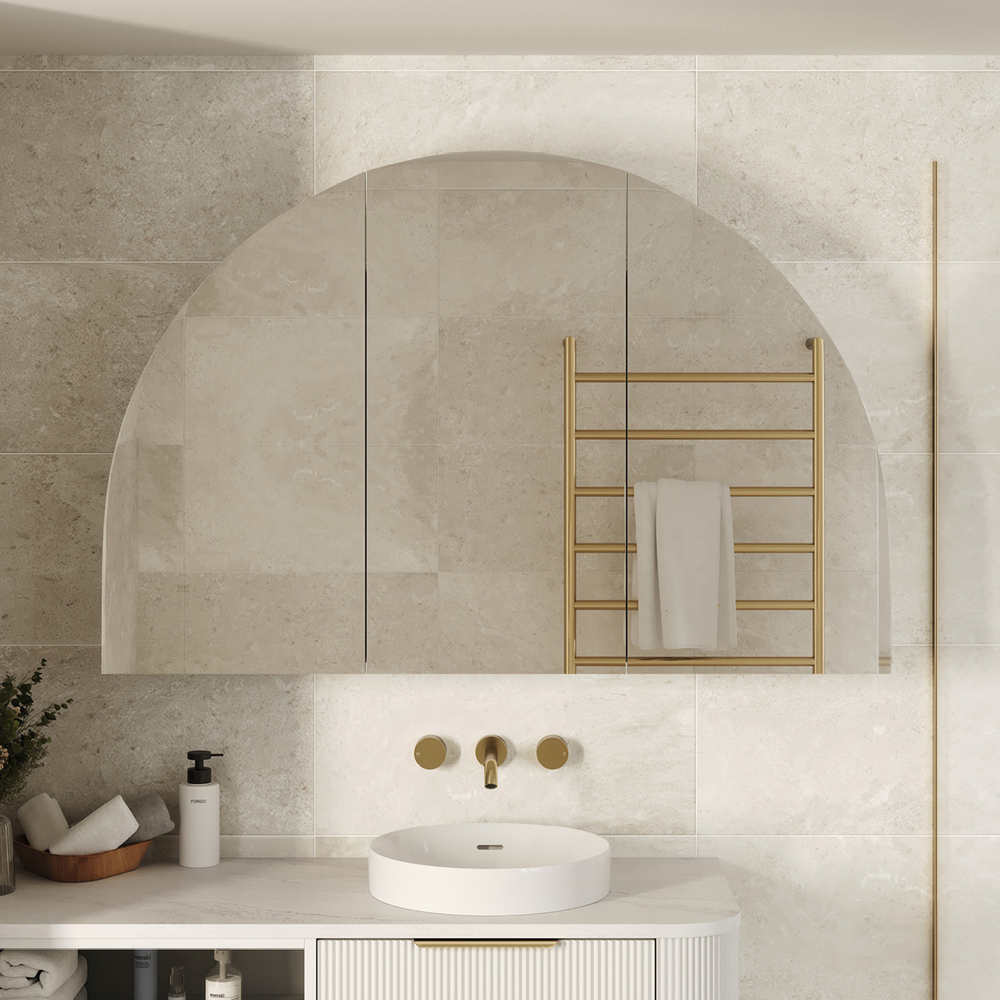 Marlowe Arch Mirror Cabinet, 1200 x 800mm MCA12080D3 - Image 8