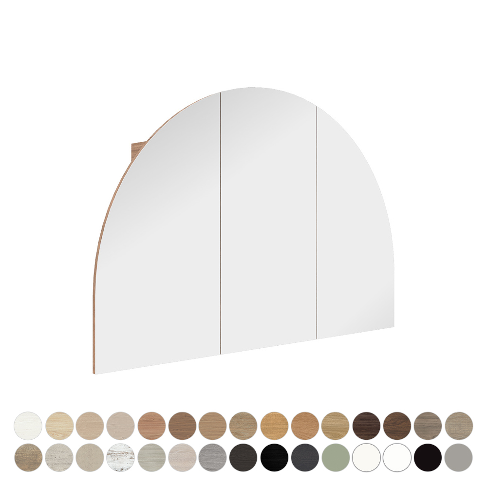 Marlowe Arch Mirror Cabinet, 1200 x 800mm MCA12080D3