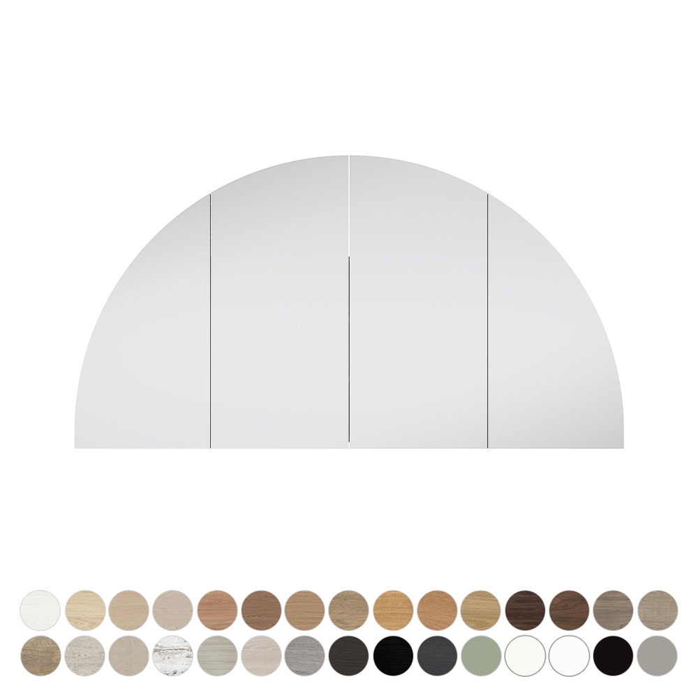 Marlowe Arch Mirror Cabinet, 1500 x 800mm MCA15080D4 - Image 2